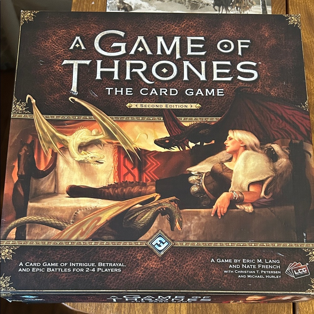 Complete A Game of Thrones Card Game - Epic Fantasy Edition.  Great condition